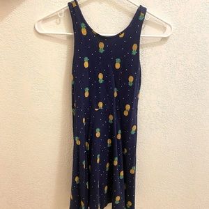 Cute Pineapple Dress for young girls-size M (6)
